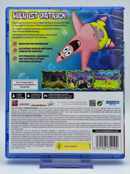 Spongebob: Das Patrick Star Spiel